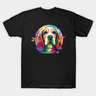 Hippie Beagle T-Shirt